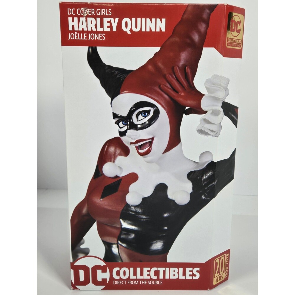 DC Cover Girls Harley Quinn Joelle Jones Limited Statue 0840/5000 Open Box EUC
